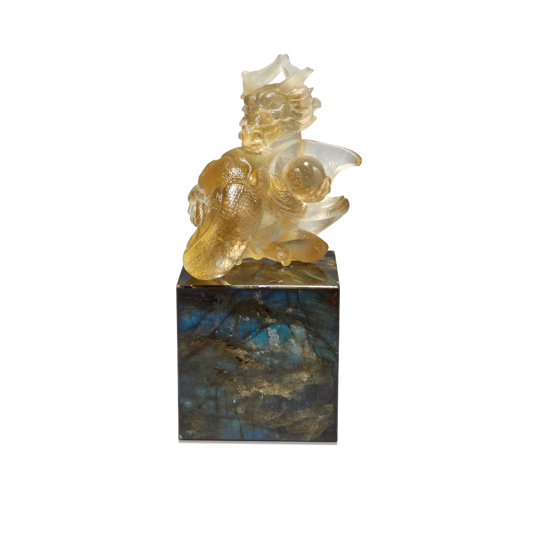 Камнерезная композиция  "Китайский Дракон"