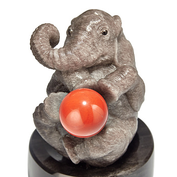 Камнерезная композиция «Слоник»