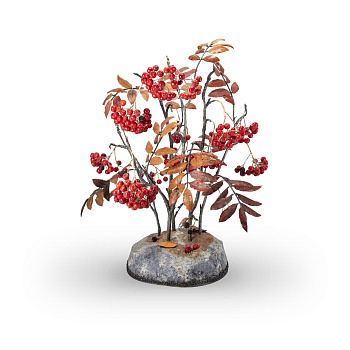 Камнерезная композиция Рябина «Красоты осени»