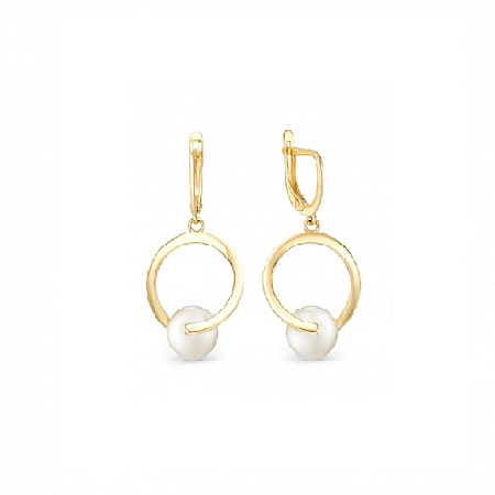 Серьги с жемчуг культив 32340Y1 