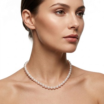 Бусы с жемчугом