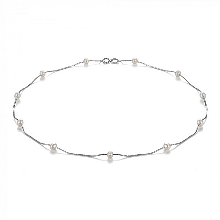 Колье c жемчуг культив 92436П002-95