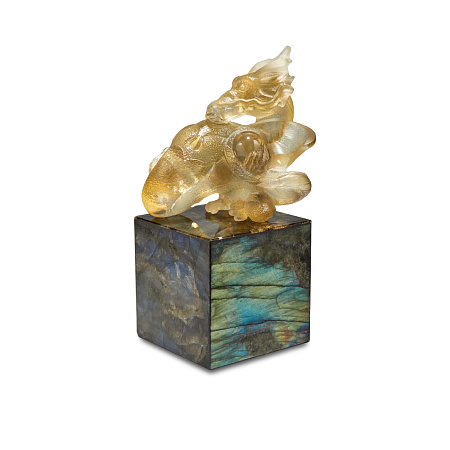 Камнерезная композиция 179О001-00 "Китайский Дракон"