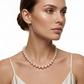 Бусы с жемчугом