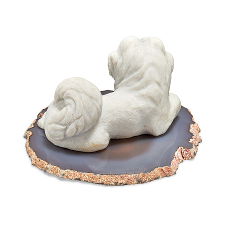 Камнерезная композиция 179О001-00 "Собака"