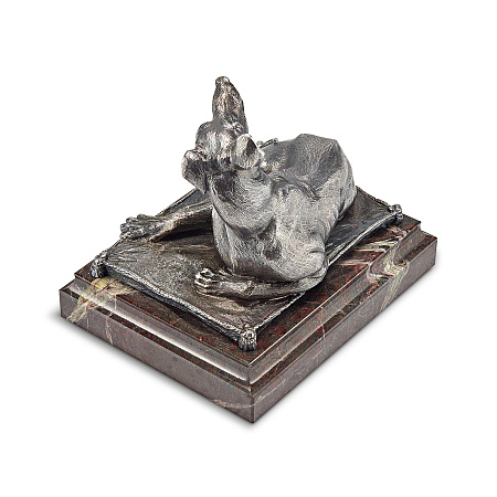 Камнерезная композиция 179О001-00 "Левретка"