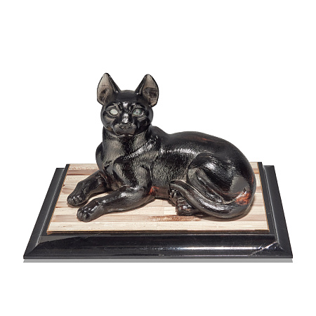 Камнерезная композиция 179О001-00 "Кошка"