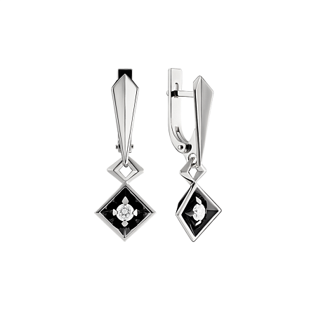 Серьги с бриллиантами Зс-2755-545
