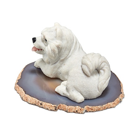 Камнерезная композиция 179О001-00 "Собака"