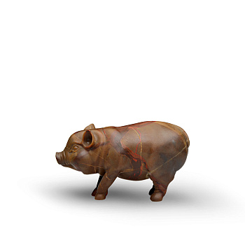 Камнерезная композиция «Поросенок»