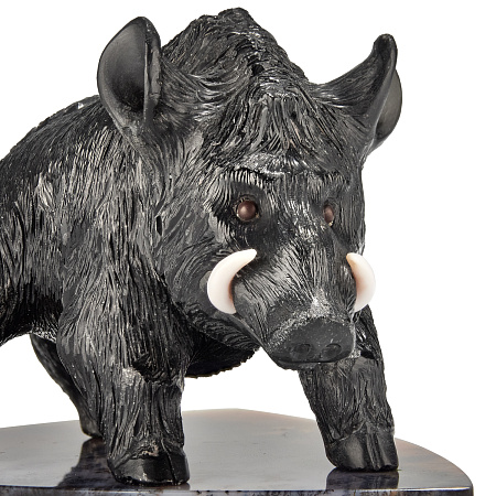 Камнерезная композиция 179О001-00 "Кабан"