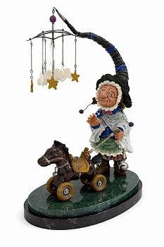 Камнерезная композиция "Сказка к нам приходит"