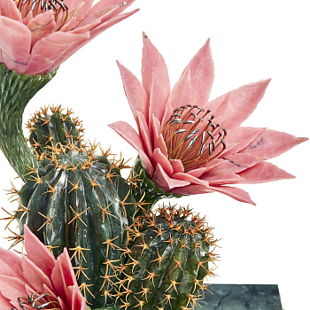 Камнерезная композиция "Кактус"