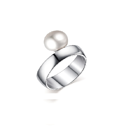 Кольцо c жемчуг культив 92136П005-95