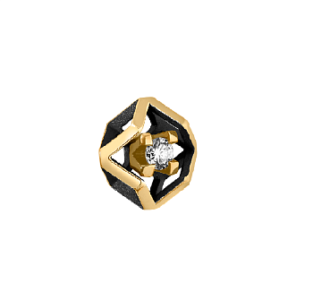 Подвеска с бриллиантом